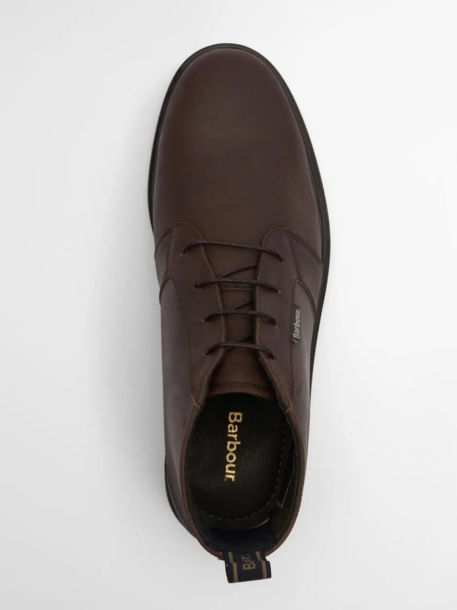 Boots|Barbour - ® Meays Leather Chukka Boot Donkerbruin