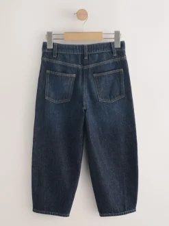 Jeans|Next Donkere wassing - Barrel jeans (3-16jaar)