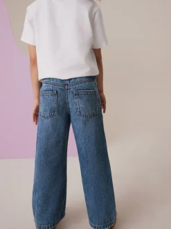 Jeans*Next Donkere wassing - Jeans met wijde pijpen (3-16 jr)