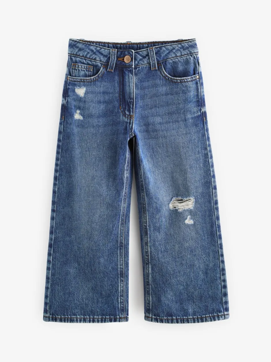 Jeans*Next Donkere wassing - Jeans met wijde pijpen (3-16 jr)