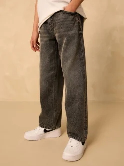 Jeans|Next Donkergrijs - Authentieke jeans (3-16jr)