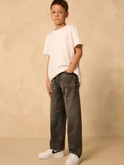 Jeans|Next Donkergrijs - Authentieke jeans (3-16jr)