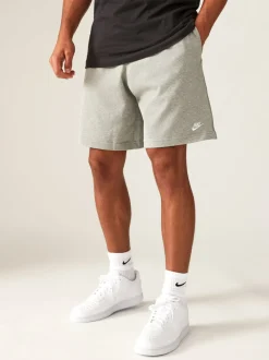 Shorts*Nike Donkergrijs - Club Knit shorts