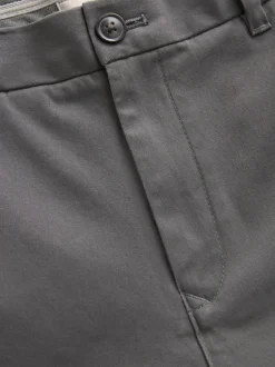 Formele Broek|Broeken En Chino's|Next Donkergrijs - Straight fit - Stretchy chino