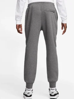 Joggingbroeken|Nike Donkergrijs gemêleerd - Club fleece joggingbroek