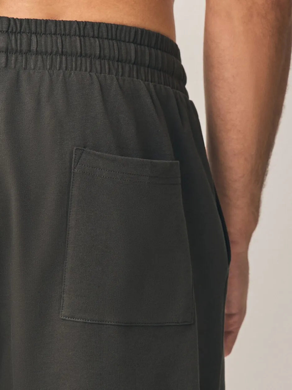 Loungewear|Shorts|Next - Loopback Soft Touch 2 Pack Jogger Shorts Donkergrijs/zwart