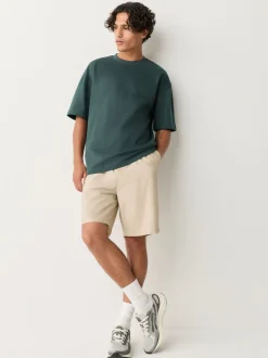 T-Shirts En Hemden|Next Donkergroen - Relaxed fit - Zwaar T-shirt