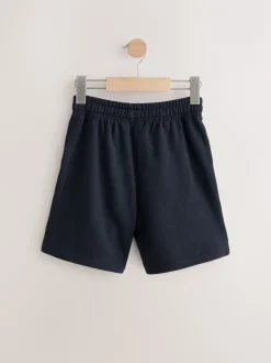 Shorts|Next - Basic short (3-16jr) Donkermarineblauw
