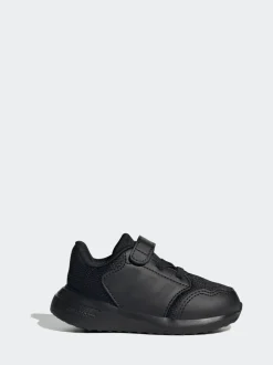 Sneakers|Sneakers|adidas - Tensaur Run 3.0 Easy On Infant Trainers Donkerzwart