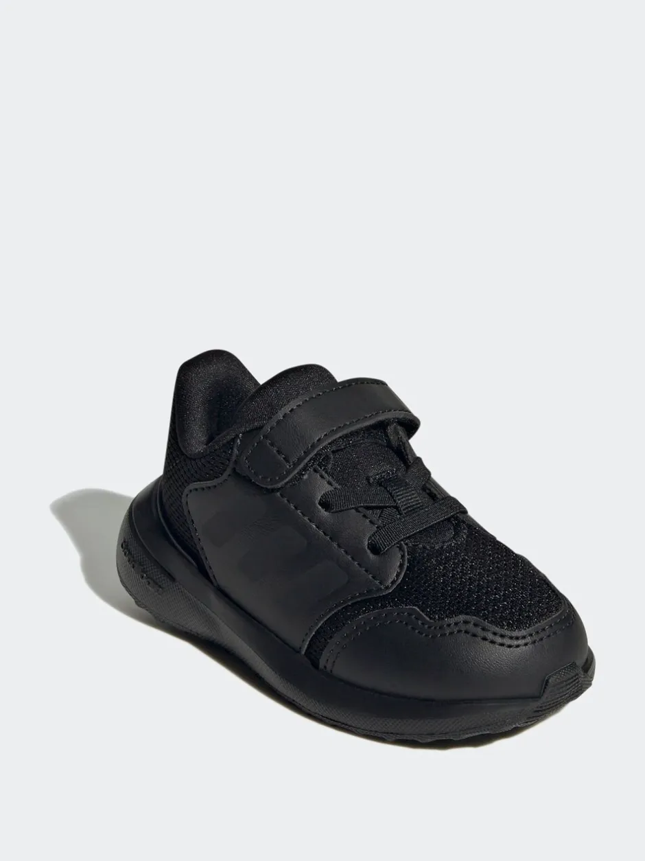 Sneakers|Sneakers|adidas - Tensaur Run 3.0 Easy On Infant Trainers Donkerzwart