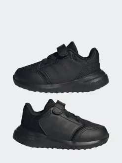 Sneakers|Sneakers|adidas - Tensaur Run 3.0 Easy On Infant Trainers Donkerzwart