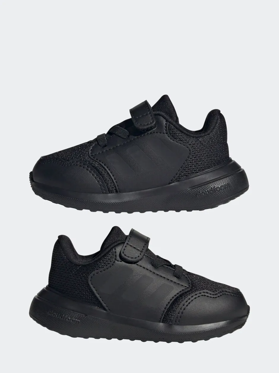 Sneakers|Sneakers|adidas - Tensaur Run 3.0 Easy On Infant Trainers Donkerzwart
