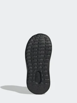 Sneakers|Sneakers|adidas - Tensaur Run 3.0 Easy On Infant Trainers Donkerzwart