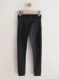 Schoolkleding|Next - Skinny-fit joggingbroek (3 - 16 jr) Donkerzwart