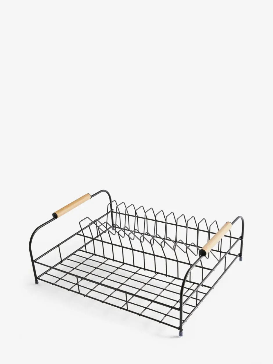 Keukenaccessoires|Next Draad afdruiprek Zwart