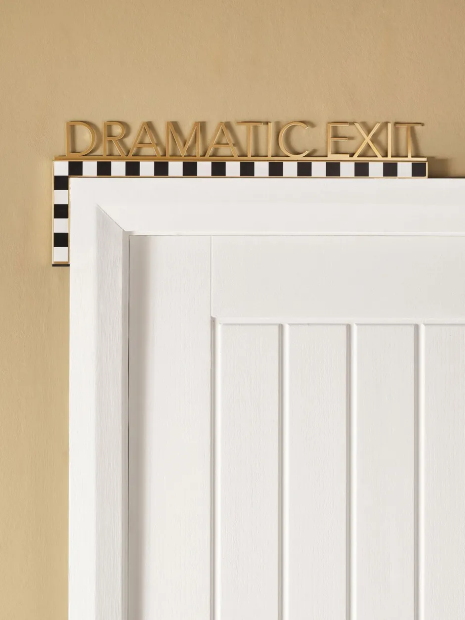 Canvassen En Kunst Voor Aan De Wand*Next Dramatic Exit Metal Overdoor Wall Sign