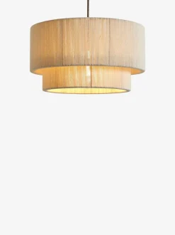 Lampenkappen|Verlichting*Next Easy Fit Woven Light Shade Ivoorwit