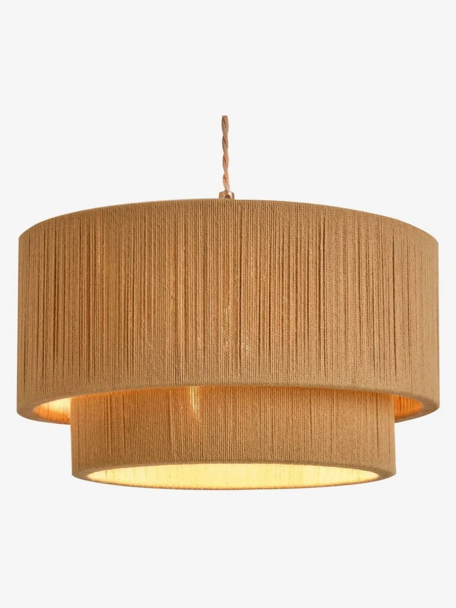 Lampenkappen|Verlichting|Next Easy Fit Woven Light Shade Okergeel
