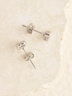 Sieraden|Next Echt zilver - Oorknopjes met hartje