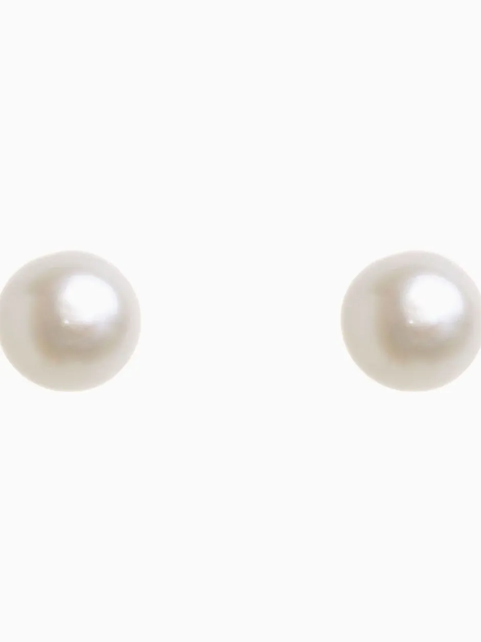 Sieraden|Next Echt zilver - Oorknopjes met zoetwaterparel