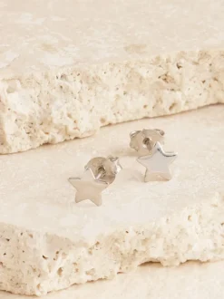 Sieraden*Next Echt zilver - Oorknopjes met sterren