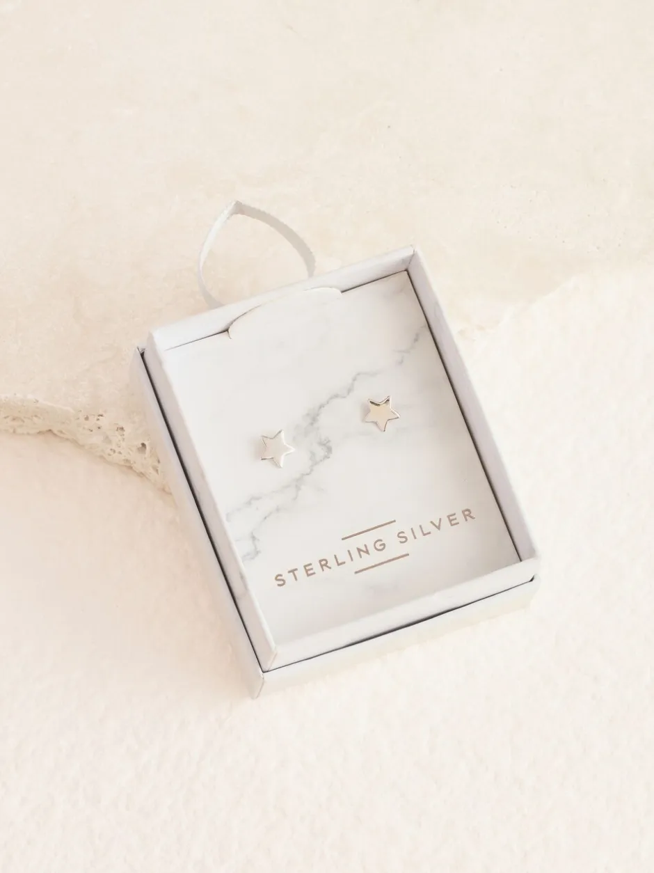 Sieraden*Next Echt zilver - Oorknopjes met sterren