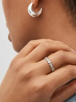 Sieraden|Next Echt zilver - Schitterende hart-ring