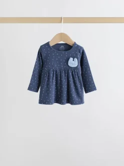 Tops|Tops|Next Ecru - 6 -delige set van top met lange mouwen en leggings (0mnd -3jr)