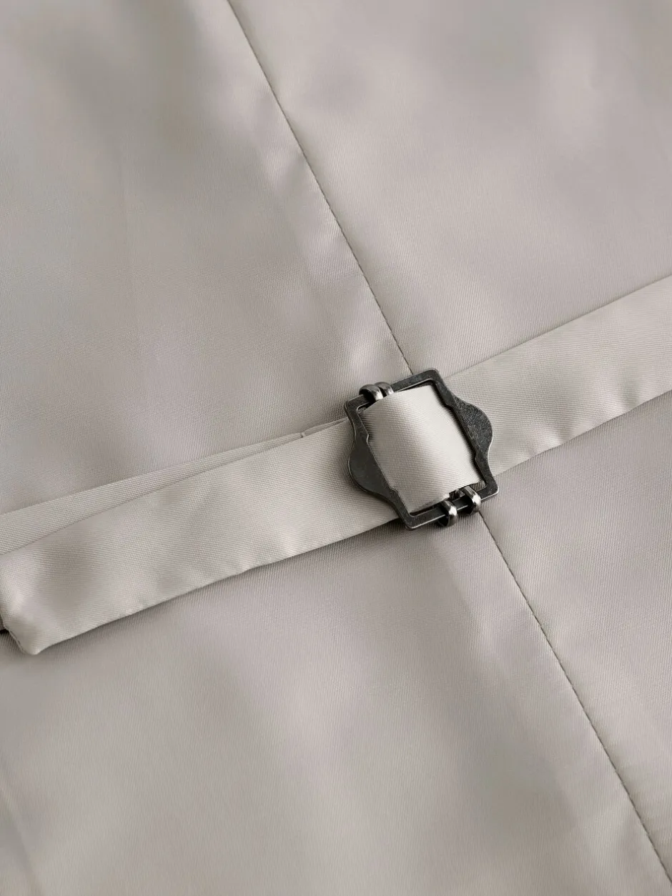 Vesten|Next Ecru - Herenvest met textuur