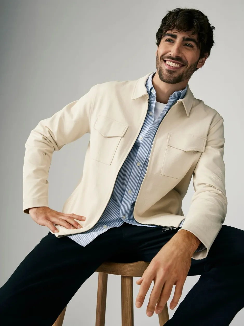 Blazers En Business-Jasjes|Next - Jersey jasje Ecru