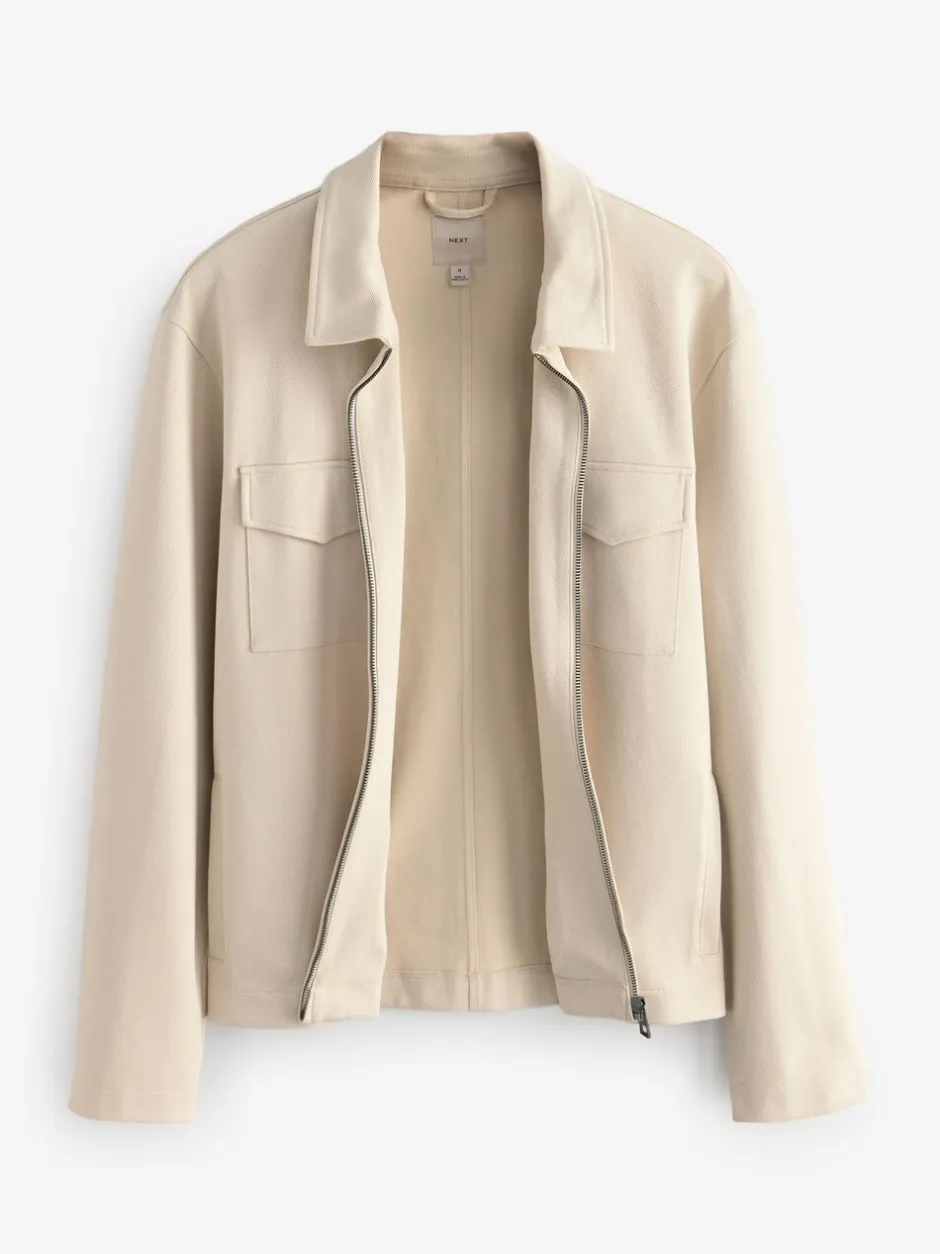 Blazers En Business-Jasjes|Next - Jersey jasje Ecru