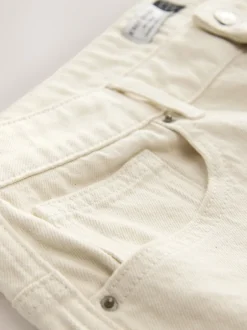Shorts|Next Ecru - Knielange Bermuda denim shorts