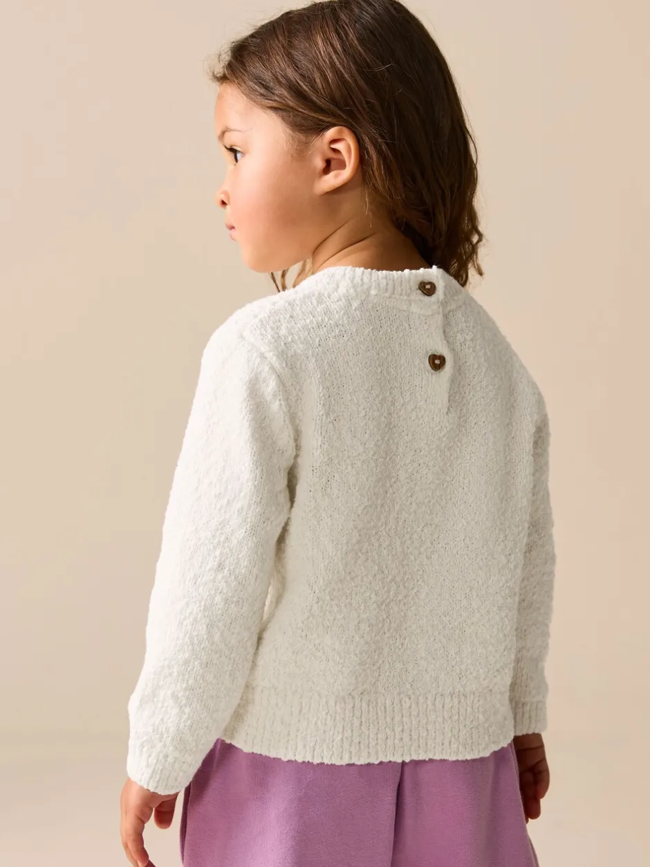 Gebreide Kleding|Next Ecru - Sausage Dog Jumper (3mths-7yrs)