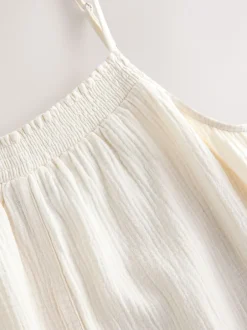 Jumpsuits En Playsuits|Next - Speelpakje met dubbele stof Ecru