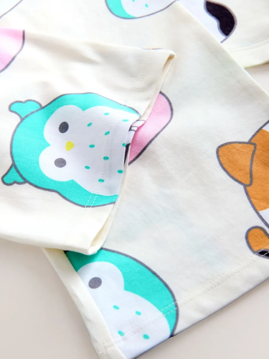 Nachtkleding En Pyjama's|Pyjama's*Next Ecru - Squishmallow-pyjama met knoopsluiting (5-14jr)