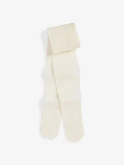 Sokken En Panty's|Gelegenheidskleding|Next Ecru bruidsmeisjes - Glinsterende maillots voor bloemenmeisjes, enkele verpakking