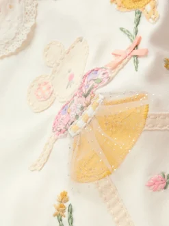 Tops|Sets En Combisets*Next - Long Sleeve Top and Legging Baby 2 Piece Set (0mths-2yrs) Ecru Fairy Mouse