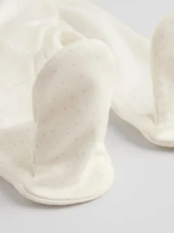 Babypakjes En Babypyjama's|Next Ecru Fairy Mouse - Set van 3 babypyjama's (0-2jr)