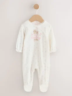 Babypakjes En Babypyjama's*Next - Gezinspyjama voor baby's (0-2jr) Ecru White Daddy