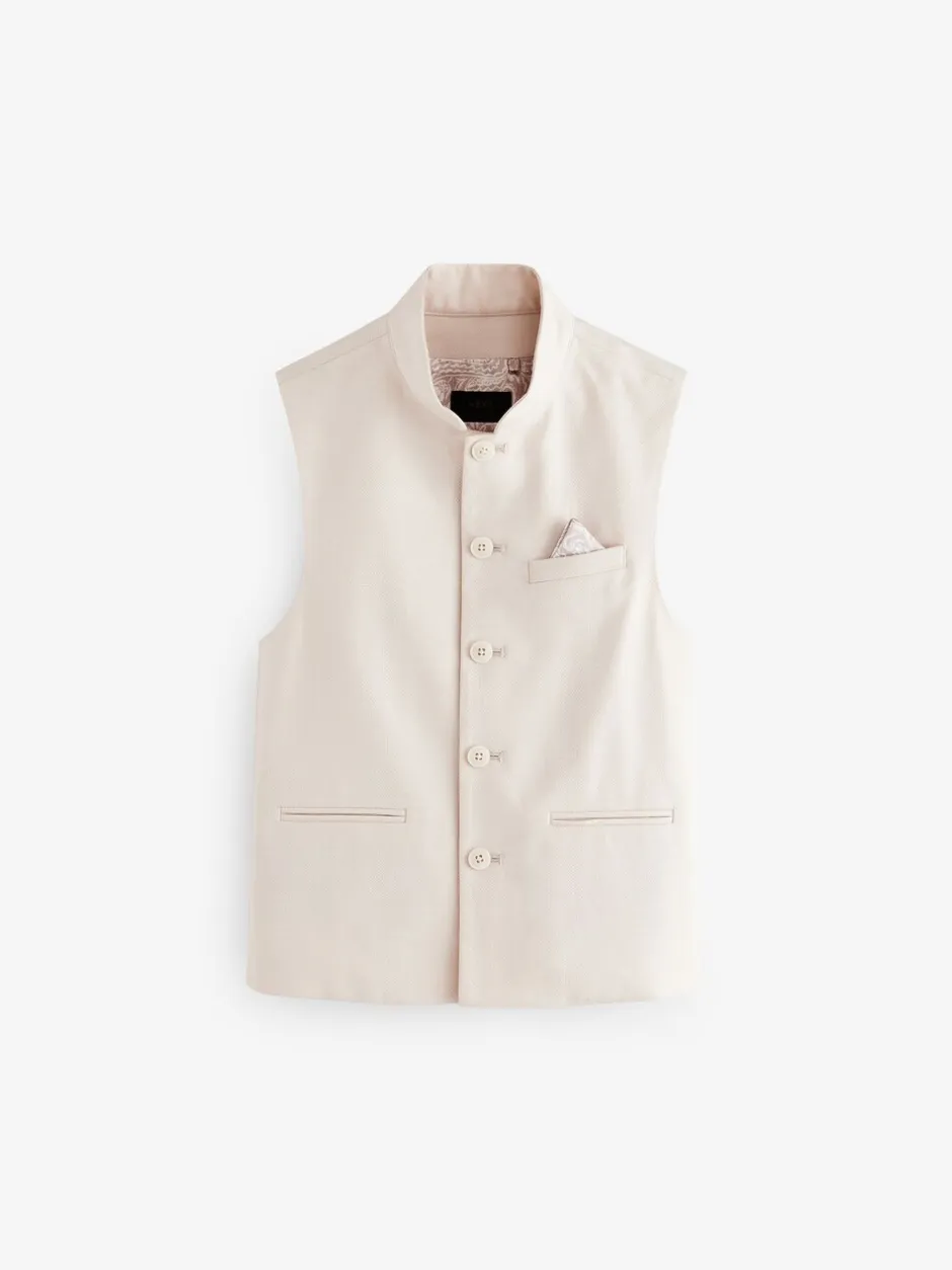 Kostuums En Herenvesten*Next - Eid gilet (3mnd-16jr) Ecru wit