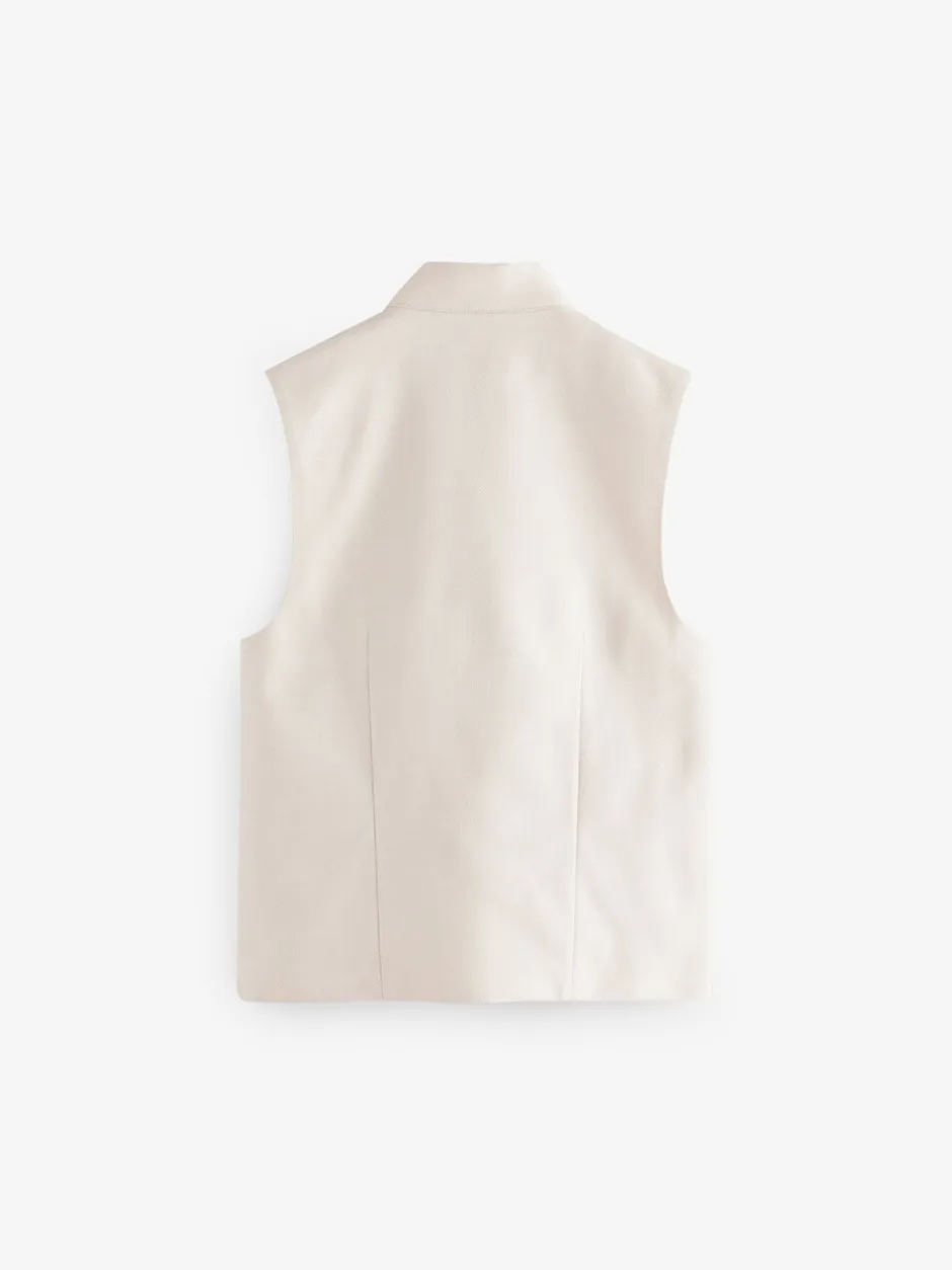 Kostuums En Herenvesten*Next - Eid gilet (3mnd-16jr) Ecru wit