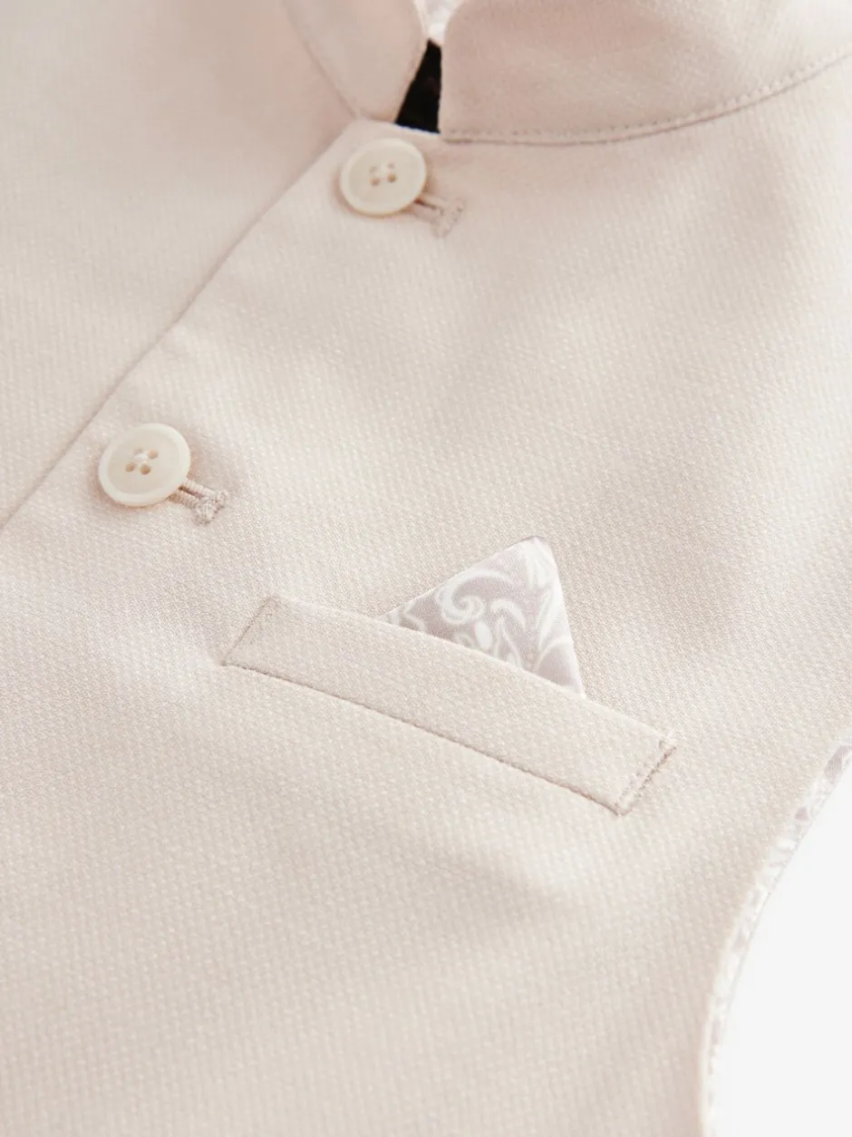 Kostuums En Herenvesten*Next - Eid gilet (3mnd-16jr) Ecru wit
