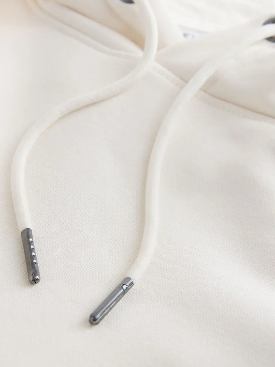 Sweaters En Hoody´S|Sweaters En Hoody´S|Next Ecru wit - Hoodie met grafische print