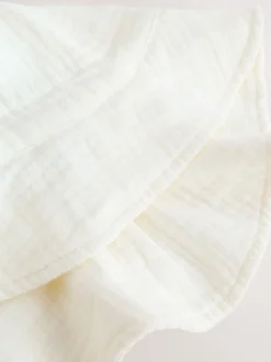 Mutsjes En Antikrabwantjes|Mutsen, Handschoenen En Sjaals*Next Ecru Woven Crinkle - Babyhoedje (0 mnd-2 jr)