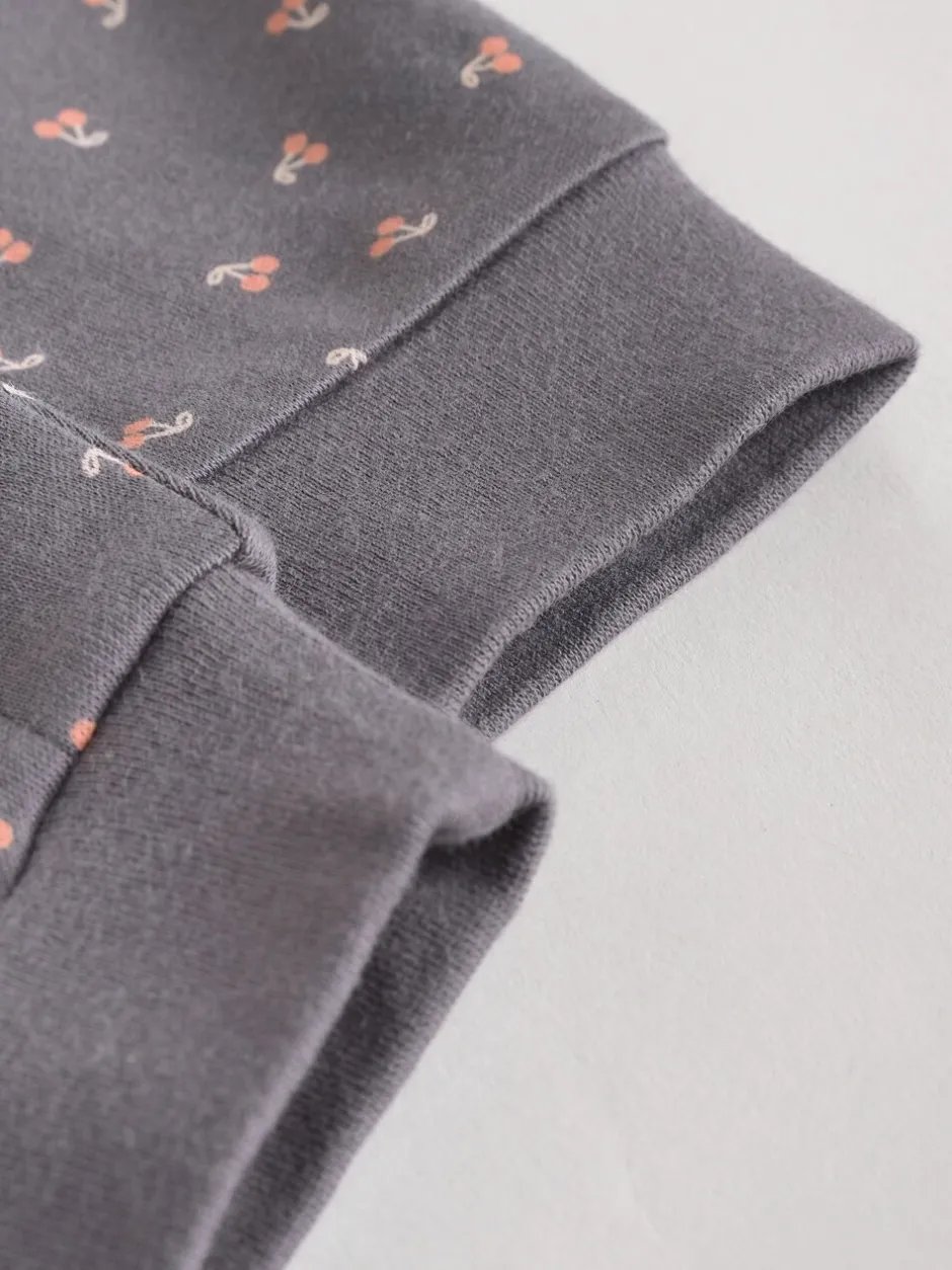Babypakjes En Babypyjama's|Next - Verpakking van 4 Baby pyjama's met tweewegrits en Print (0mnd -3jr) Eenkleurig luipaard en kers