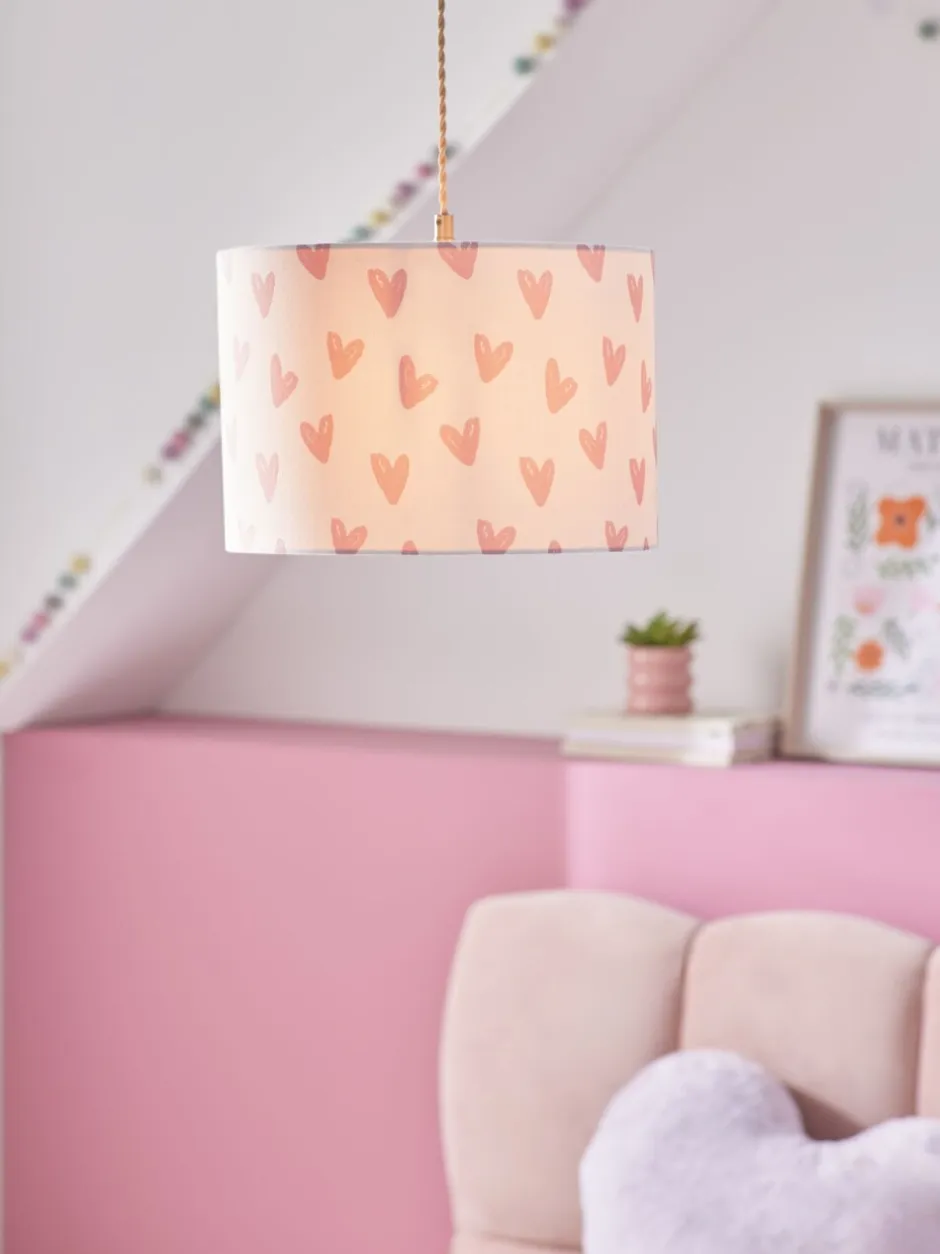 Lampenkappen|Verlichting*Next Eenvoudig te verstellen lampenkap met hartjes