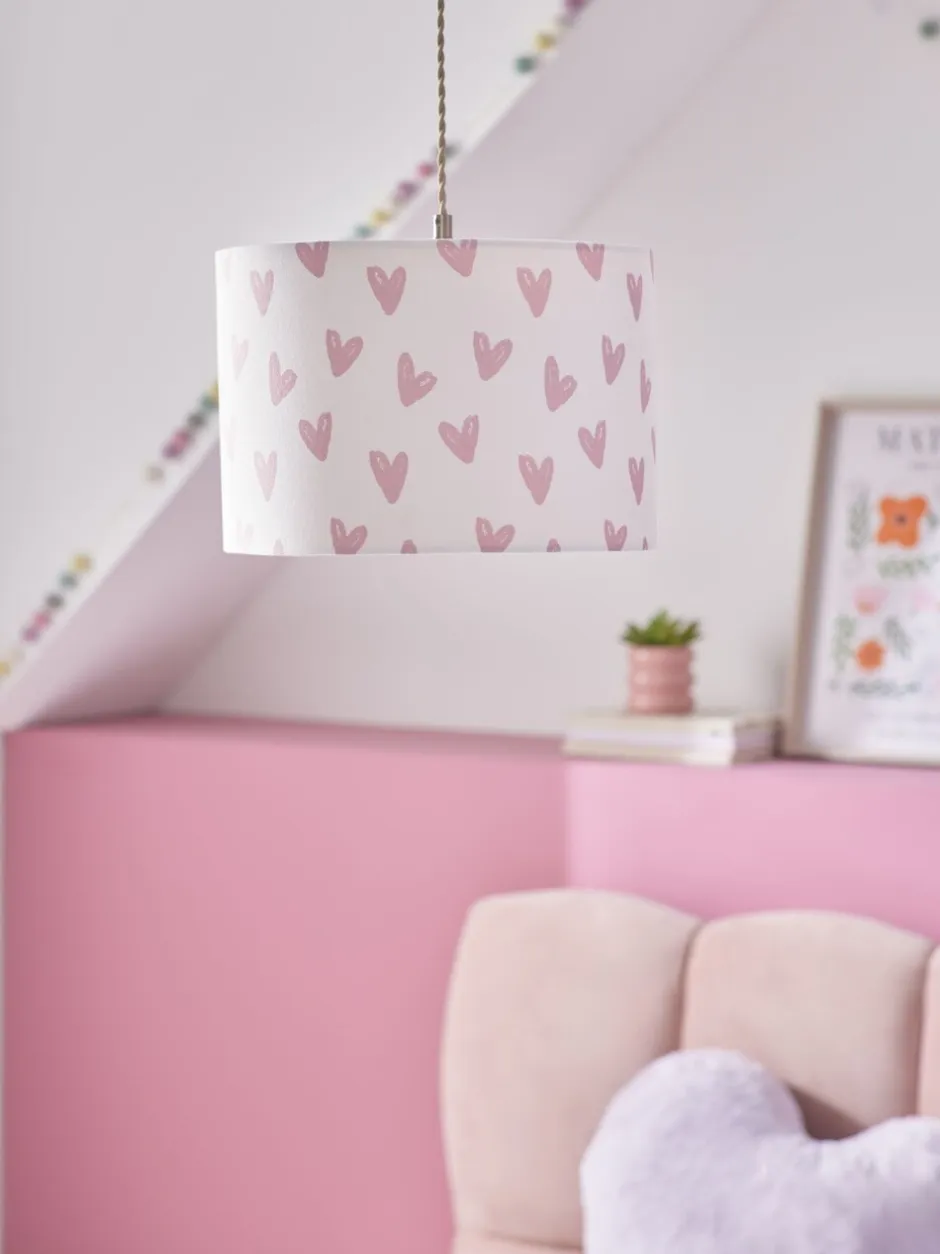 Lampenkappen|Verlichting*Next Eenvoudig te verstellen lampenkap met hartjes