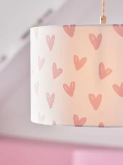 Lampenkappen|Verlichting*Next Eenvoudig te verstellen lampenkap met hartjes