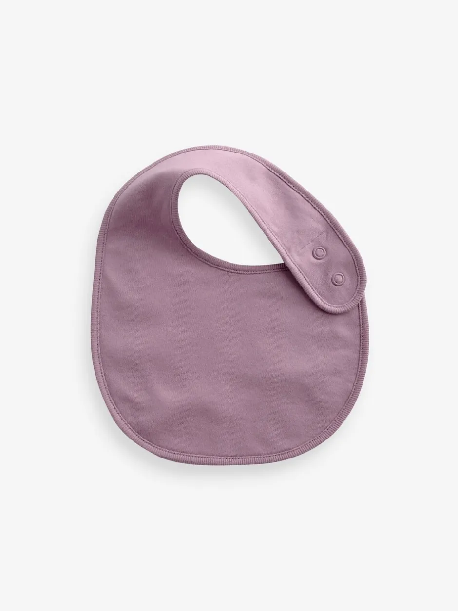 Slabbetjes|Next Effen roze - 5 Babyslabbetjes
