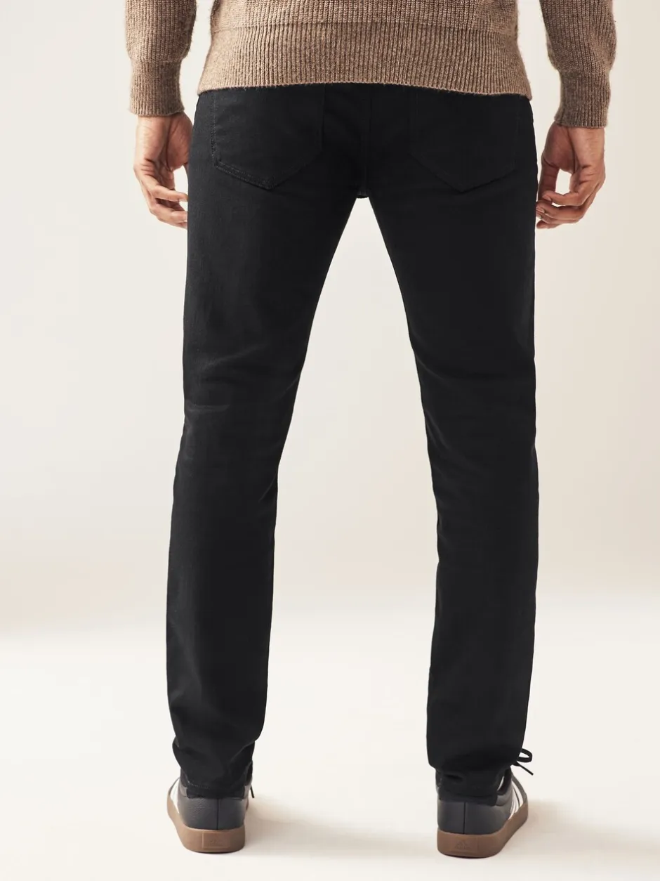 Jeans|Next Effen zwart - Enkele - Skinny fit klassieke stretchy jeans
